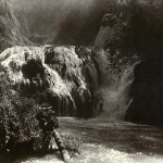 Tivoli. Villa Gregoriana. La cascata dell'Aniene Tivoli. Villa Gregoriana. La cascata dell'Aniene