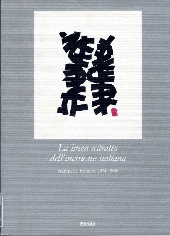 1989 La linea astratta dell'incisione 1989 La linea astratta dell'incisione