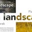 in a landscape