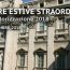 Aperture estive straordinarie 2018