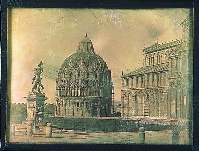 cat131-1 dagherrotipista non identificato, Pisa, Il Battistero e la Cattedrale, 1846 ca. (Firenze, Museo di Storia della Fotografia Fratelli Alinari)