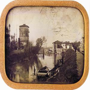 foto2 Dagherrotipista non identificato, Venezia, Canale in laguna, 1848 ca. (Monaco di Baviera, Collezione Dietmar Siegert)