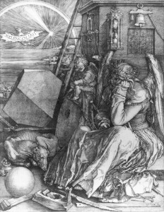 Albrecht Dürer Melencolia I,1514 bulino Roma, Istituto Nazionale per la Grafica