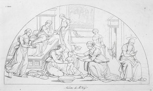 Nascita di Maria Vergine, 1821 – 1833 Acquaforte mm 410x590 (240x350) Roma, ING