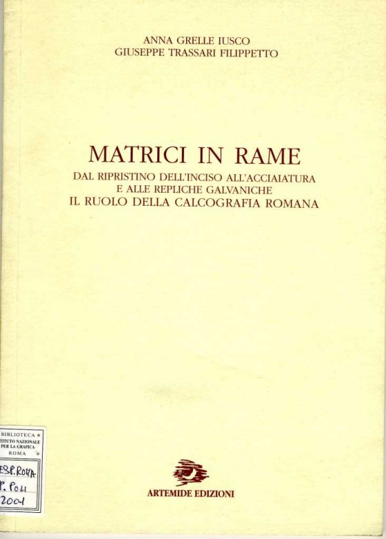 2001 Matrici in rame