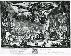 Jacques Callot La tentazione di Sant' Antonio, 1635 acquaforte