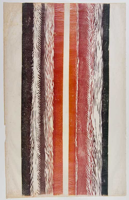 Superficie, 1962 xilografia a colori mm 950x594