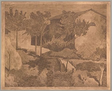 Giorgio Morandi Paesaggio del Poggio, 1927