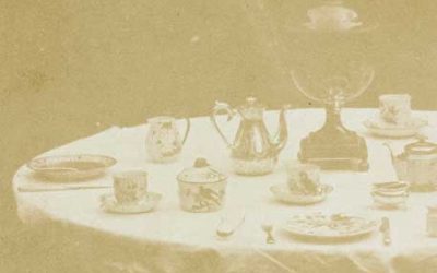 Table set for tea